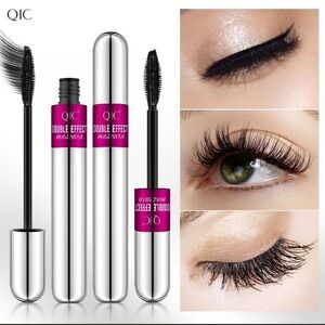 QiC Double Effect Mascara - Silver and Pink